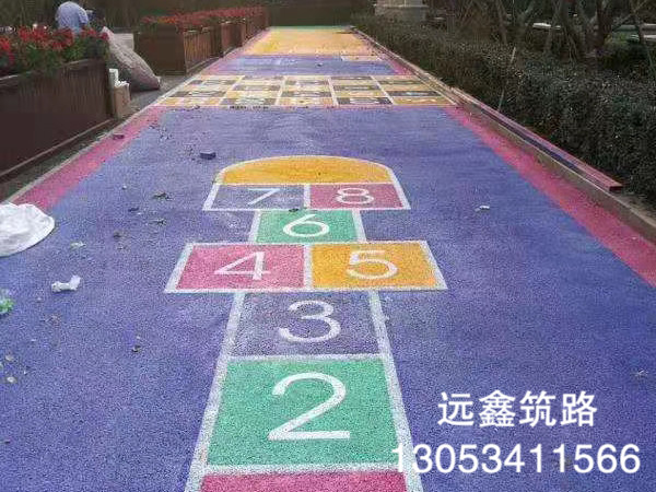 彩色噴涂路面