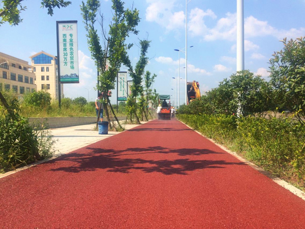 彩色噴涂路面