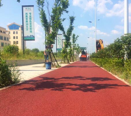 彩色噴涂路面